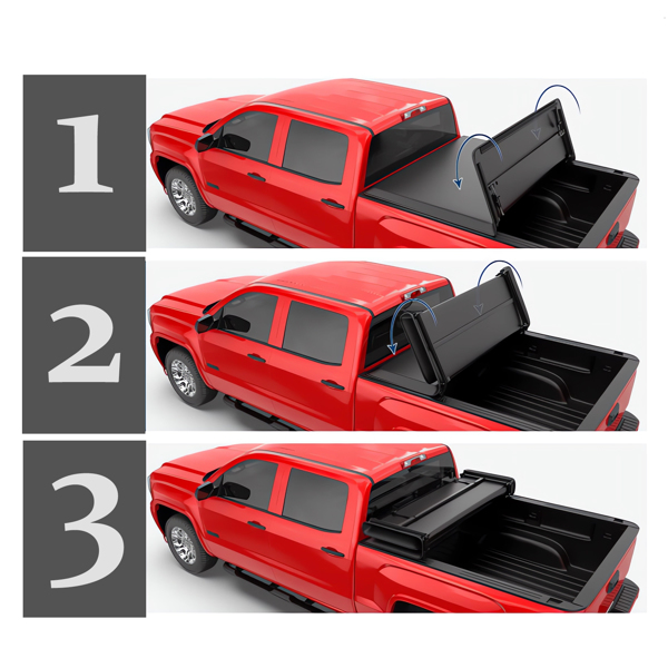 卡车盖板-Soft Tri Fold-5'-3