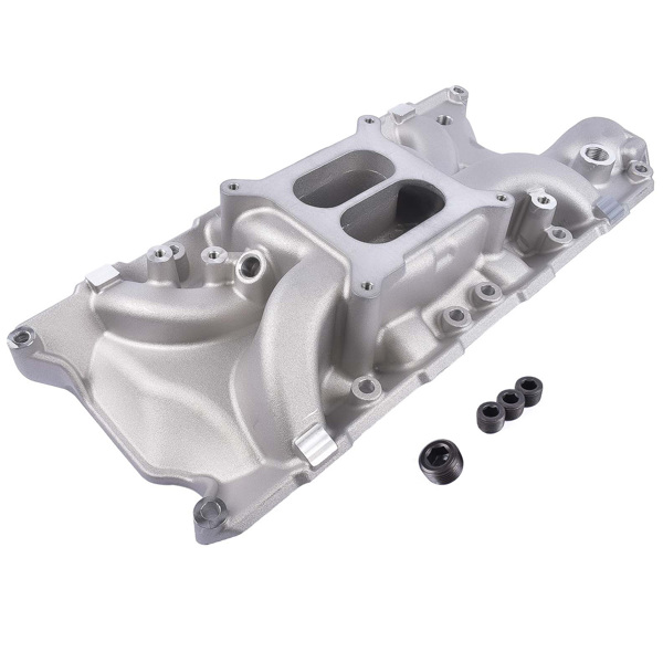 进气歧管 Aluminum Dual Plane Style Intake Manifold for Ford Small Block Windsor SBF V8 289 302 5.0L 8124 DM-3212-7