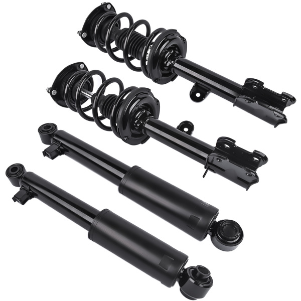 减震器 Front Complete Strut Assys + Rear Shock Absorbers Set of 4 For Kia Sorento 2.4L 3.5L 2011-2013 172713 172712 37322-2