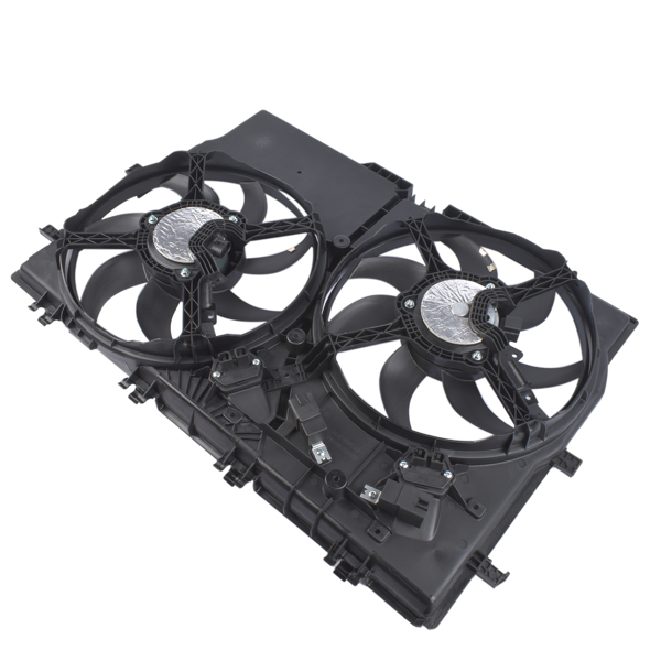 散热器风扇 Radiator & Condenser Dual Cooling Fan Assy for Ram ProMaster 1500 2500 3500 3.6L 68189000AA-4