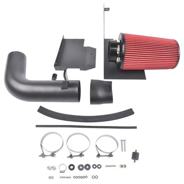 冷气进气套件 10554 Cold Air Intake Kit for 2007 2008 2009 2010 2011 Jeep Wrangler JK Unlimited 3.8L 2WD 4WD-4