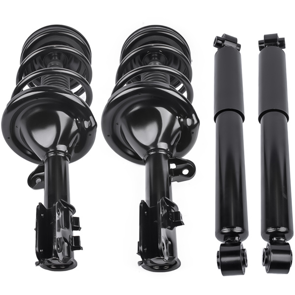 减震器 Front Complete Strut Assys + Rear Shocks Set of 4 For Kia Sedona 2006-2012, 2014 Hyundai Entourage 2007-2008 172918 172917 349094-6