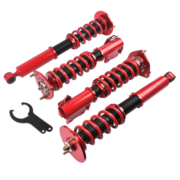 一部改装减震器 Coilovers Suspension Lowering Kit For Nissan S14 240SX 1995-1998 Adjustable Height-13