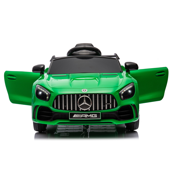 Mercedes-Benz 双驱 12.00 4.5Ah 跑车 带2.4G遥控 绿色 AMG GTR-10