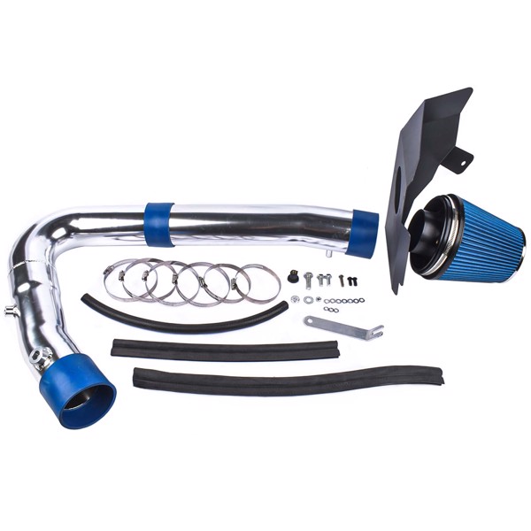冷气进气套件 Cold Air Intake Blue For 2011-2017 Dodge Challenger Charger Chrysler 300 3.6L V6 HI-DG-12BL-3