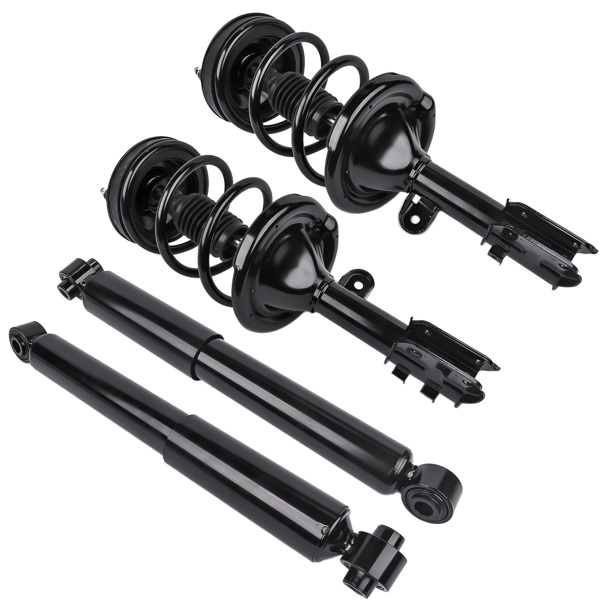 减震器 Front Complete Strut Assys + Rear Shocks Set of 4 For Kia Sedona 2006-2012, 2014 Hyundai Entourage 2007-2008 172918 172917 349094-2