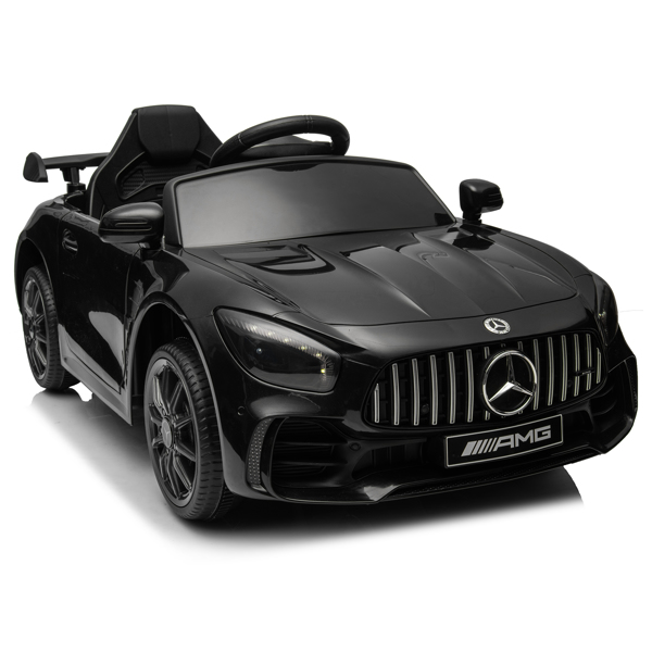 Mercedes-Benz 双驱 12.00 4.5Ah 跑车 带2.4G遥控 黑色 AMG GTR-14