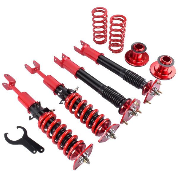 一部改装减震器 Coilovers Suspension Lowering Kit For Nissan 350Z 2003-2008 Infiniti G35 2003-2007 Adjustable Height-1