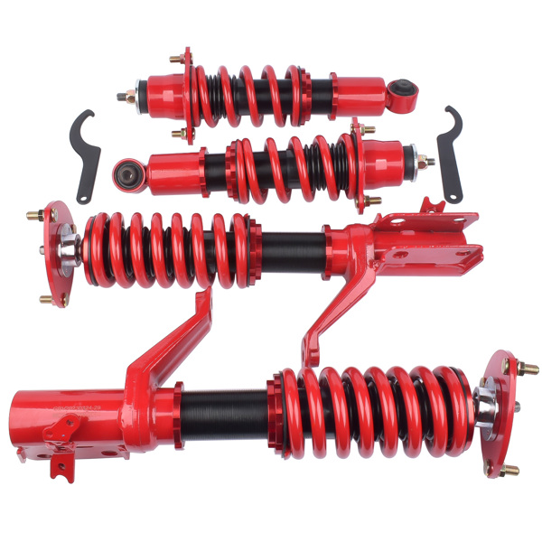 一部改装减震器 Coilovers Suspension Lowering Kit For Acura RSX 2.0L L4 2002-2006 Adjustable Height-2