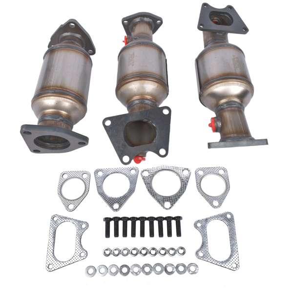 三元催化器 Catalytic Converter for 2005-2008 Honda Pilot 3.5L, 2003-2007 Honda Accord 3.0L, 2003-2006 Acura MDX 3.5L, 2005-2010 Honda Odyssey 3.5L 45106-45107-45108-4