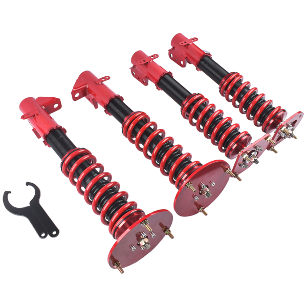 一部改装减震器 Coilovers Suspension Lowering Kit For Dodge Neon SRT-4 Sedan 4-Door 2003-2005 Adjustable Height-6