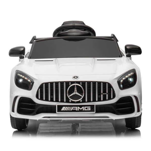 Mercedes-Benz 双驱 12.00 4.5Ah 跑车 带2.4G遥控 白色 AMG GTR-13