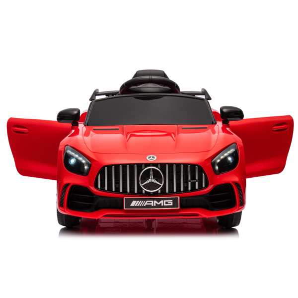 Mercedes-Benz 双驱 12.00 4.5Ah 跑车 带2.4G遥控 红色 AMG GTR-3