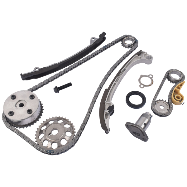 时规修理包 Timing Chain Kit + VVT Gear For Toyota Camry Corolla RAV4 Scion Lexus 2.0 2.4 13050-28021 13506-28010-2