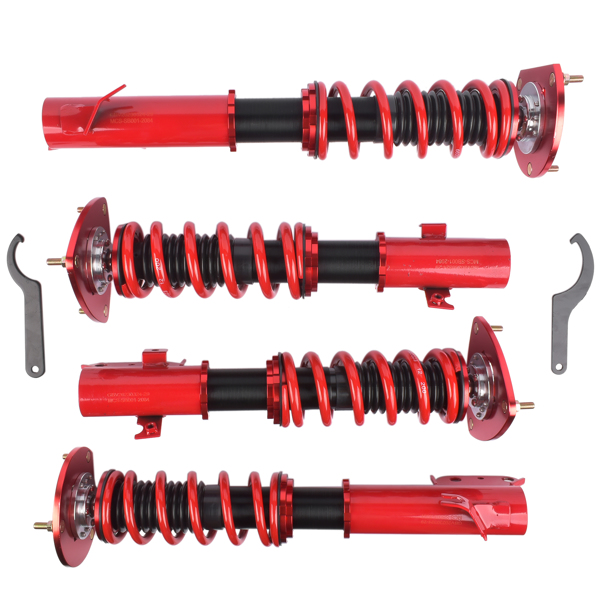 一部改装减震器 Coilovers Suspension Shocks Lowering Kit For Subaru Impreza 2005-2007 Adjustable Height-13