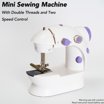 缝纫机 初学者便携式迷你电动缝纫机