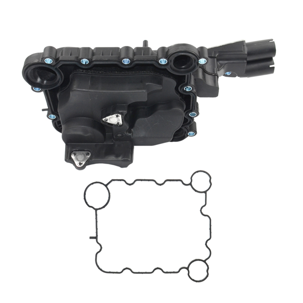 油水分离器 Crankcase Vent Valve Oil Separator Fits 2.8L 3.2L Audi A4 A5 A6 A7 A8 Q5 quattro 06E103547E-6