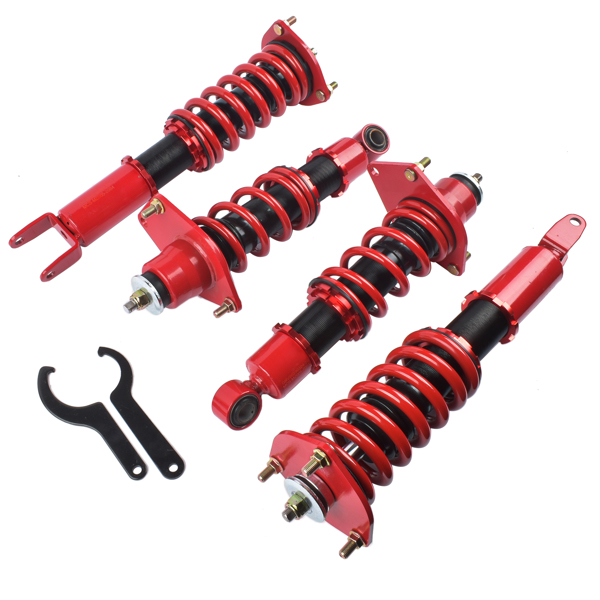 一部改装减震器 Coilovers Suspension Lowering Kit For Mazda RX-8 2004-2011 Adjustable Height-5