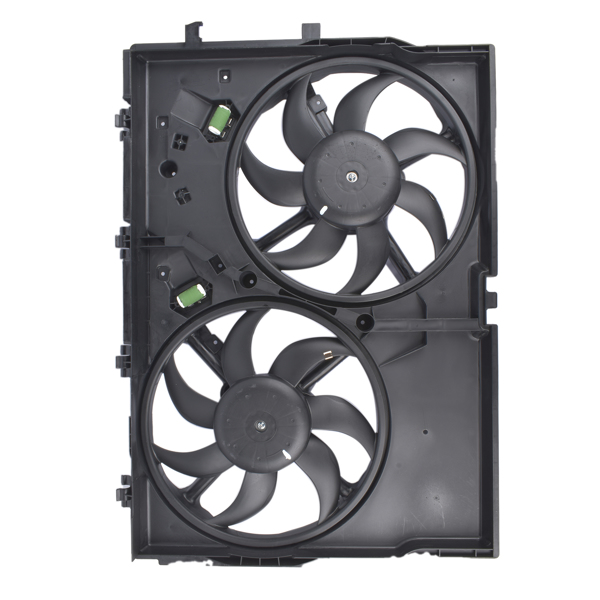 散热器风扇 Radiator & Condenser Dual Cooling Fan Assy for Ram ProMaster 1500 2500 3500 3.6L 68189000AA-6