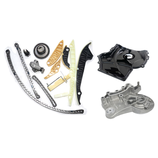 时规链条套装 Timing Chain Kit, Engine Cover, Solenoid Kit for VW Jetta GTI Audi A4 Q5 TT 2.0L 06H109467N-3
