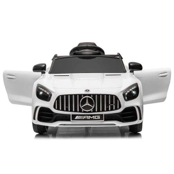 Mercedes-Benz 双驱 12.00 4.5Ah 跑车 带2.4G遥控 白色 AMG GTR-6
