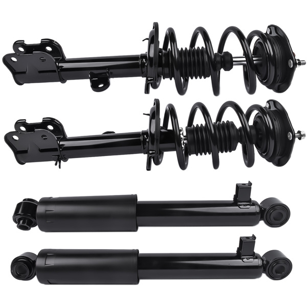 减震器 Front Complete Strut Assys + Rear Shock Absorbers Set of 4 For Kia Sorento 2.4L 3.5L 2011-2013 172713 172712 37322-4