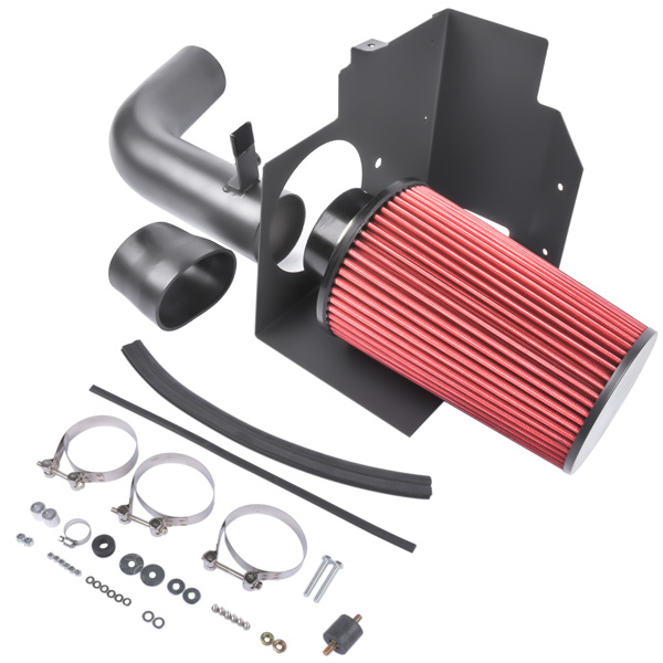 冷气进气套件 10554 Cold Air Intake Kit for 2007 2008 2009 2010 2011 Jeep Wrangler JK Unlimited 3.8L 2WD 4WD-2