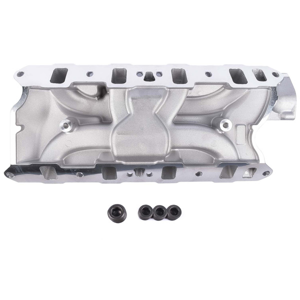 进气歧管 Aluminum Dual Plane Style Intake Manifold for Ford Small Block Windsor SBF V8 289 302 5.0L 8124 DM-3212-4