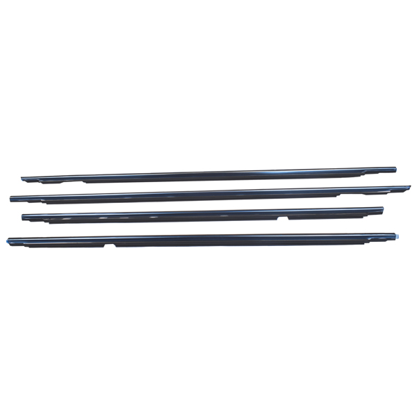 密封条套件 4PCS Door Belt Molding Front Rear for Toyota 91-98 Landcruiser 96-98 Lexus LX450 75710-60021, 75720-60021, 75730-60020, 75740-60020-4