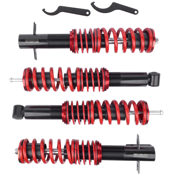 一部改装减震器 Coilovers Suspension Lowering Kit For VW Scirocco Pickup Jetta Golf MK1 1975-1984 Adjustable Height-4