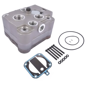 缸盖总成 Air Brake Compressor Cylinder Head For Detroit Diesel Navistar 23536774 5018652