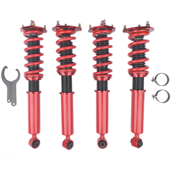 一部改装减震器 Coilovers Suspension Lowering Kit For Toyota Supra 1986-1992 Adjustable Height-4