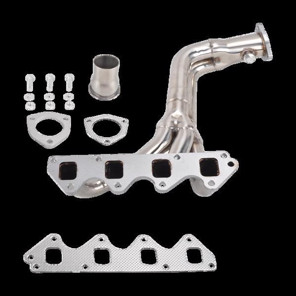 Silver Exhaust Header Suzuki 89-94 Geo Tracker 1.6L 85-95 Samurai 1.3L 89-94 Sidekick 1.6LMT001081（禁售temu&亚马逊）(不支持无理由退货)-1