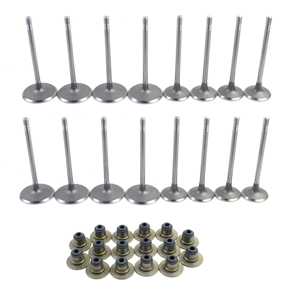 气门套装 Intake Exhaust Valves Kit For Dodge Ram 1500 Chrysler Jeep Grand Cherokee 4.7L-3