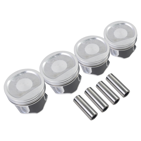 活塞 4x Pistons For Jeep Wrangler Cherokee Dodge Dakota 2.5L 150Cu 153Cu l4 GAS OHV H822CP 2M4925 P30714-4