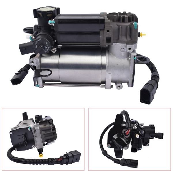 打气泵 For 01-05 Audi Allroad Quattro 2.7 4.2 Air Suspension Compressor Pump 4Z7616007 4Z7616007A 4154031060-16