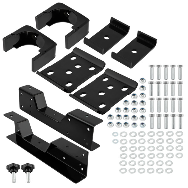 翻转套件6" Rear C-Notch & Drop Flip Kit For Chevy Silverado GMC Sierra C1500 2WD 1988-1998-2