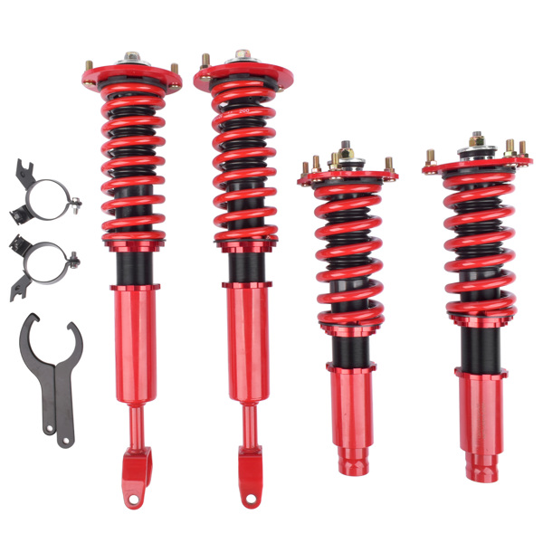 一部改装减震器 Coilovers Suspension Lowering Kit For Honda Prelude 1992-2001 Adjustable Height-5