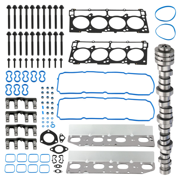 发动机凸轴轮套件Engine Camshaft MDS Lifters Gaskets Kit For Chrysler 300 Dodge Durango Charger Grand Cherokee Ram 1500 5.7L V8-1