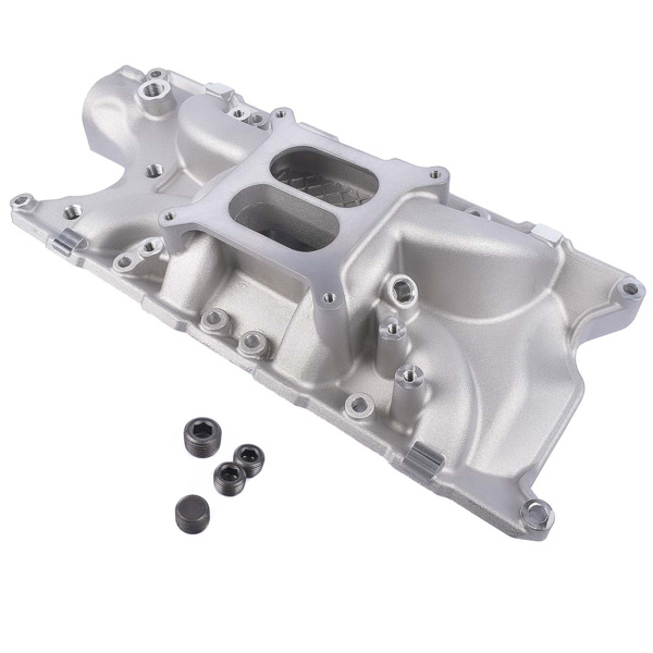 进气歧管 Aluminum Dual Plane Style Intake Manifold for Ford Small Block Windsor SBF V8 289 302 5.0L 8124 DM-3212-5