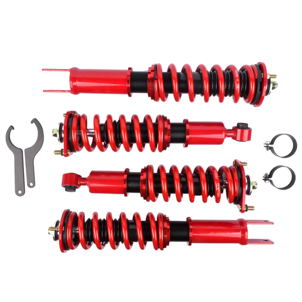 一部改装减震器 Coilovers Suspension Lowering Kit For Nissan 300ZX Z32 1990-1996 Adjustable Height-5