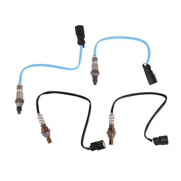 氧传感器 4pcs Upstream & Downstream Oxygen Sensors 234-5038 for Ford Edge Explorer, Lincoln MKX, Mazda 6  CX-9 3.5L 3.7L 2011-2015 234-4489-11