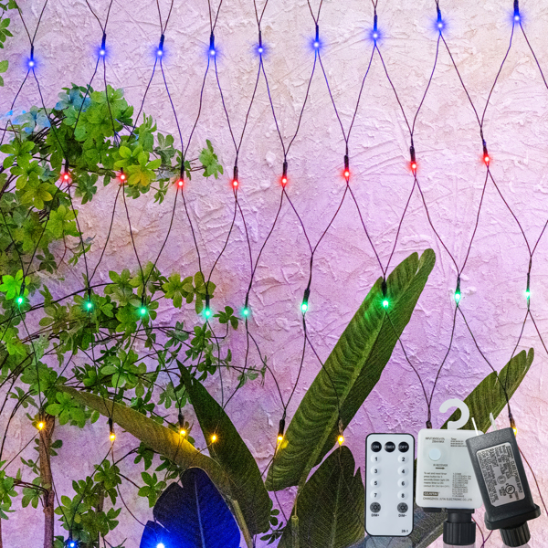 3*2米360灯 LED网灯 圣诞灯 室内室外装饰