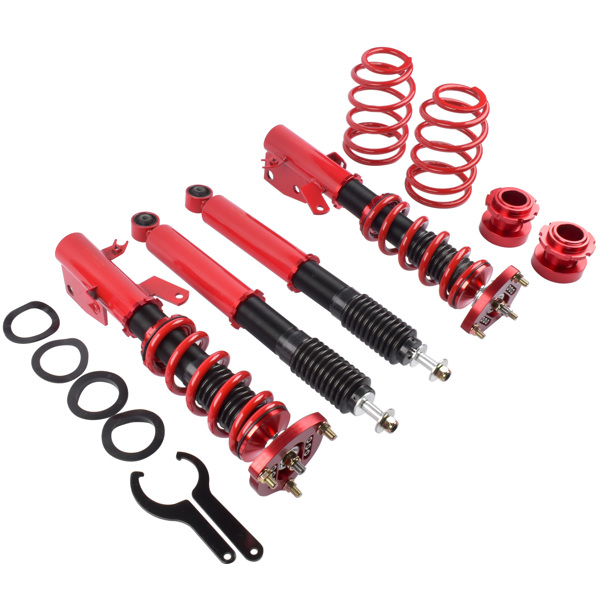 三部改装减震器 4x Coilovers Shocks Suspension Kit Front Rear for Honda Civic 2012-2015, Acura ILX (DE) 2013-2016-1