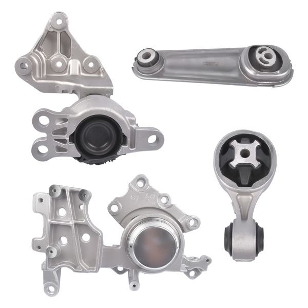 发动机支架 4Pcs Engine Motor & Transmission Torque Strut Mounts for Nissan Rogue 2.5L 4 Cyl 2014-2020 9857 9858 9903 9902-2