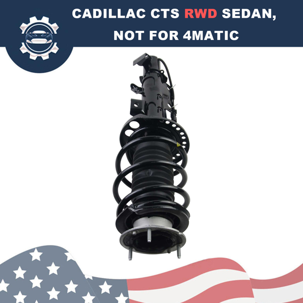 减震器 Front Left Shock Strut Assy For Cadillac CTS 2015-2019 RWD with Electric 23142942 23247464-6