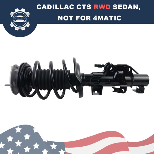 减震器 Front Left Shock Strut Assy For Cadillac CTS 2015-2019 RWD with Electric 23142942 23247464-5