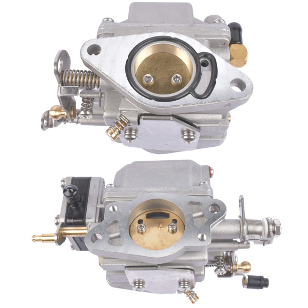  化油器 Upper and Lower Carburetor Kit For Yamaha 2 stroke 20HP 25HP Outboard Engine 1988-2003 6L2-14301-11-00 6L2-14302-11-00-5