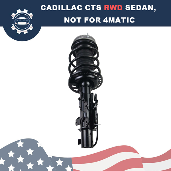 减震器 Front Left Shock Strut Assy For Cadillac CTS 2015-2019 RWD with Electric 23142942 23247464-3