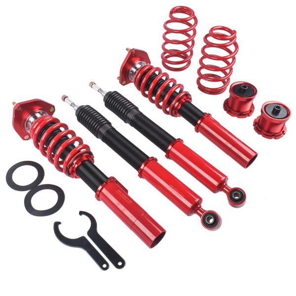 一部改装减震器 Coilovers Suspension Lowering Kit For VW Golf GTI VI 2010-2014 Jetta VI 2006-2009 Adjustable Height-1